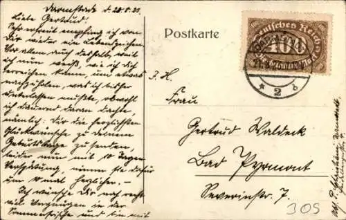 Studentika Ak Darmstadt in Hessen, Wappen eines studentischen Vereins, Corps Chattia