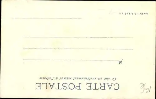 Ak Pferd, Portrait, Seitenansicht