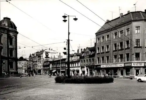 Foto Zwickau in Sachsen, Platz, Geschäfte
