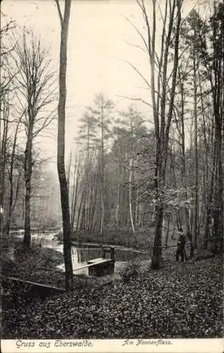 Ak Eberswalde in der Mark, Nonnenfliess