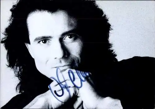 Ak Sänger Andreas Martin, Portrait, Autogramm
