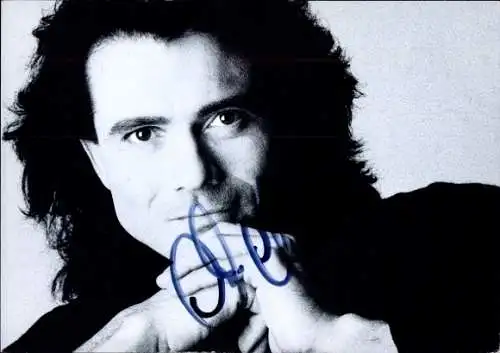Ak Sänger Andreas Martin, Portrait, Autogramm