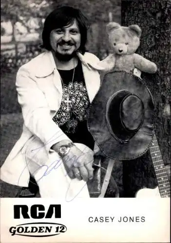 Foto Sänger Casey Jones, Autogramm