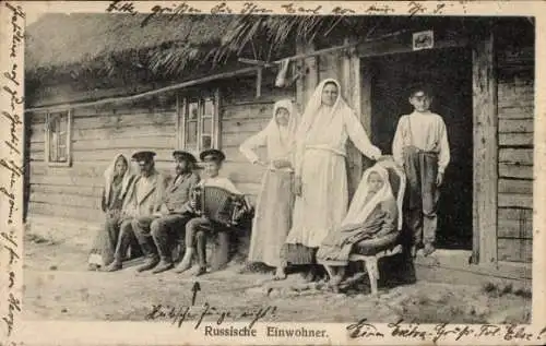 Ak Russland, russische Einwohner