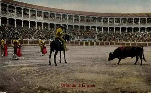 Ak Corrida de Toros, Stierkampf, Arena