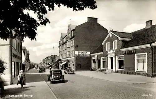Ak Skurup Schweden, Kyrkogatan, Svenska Handelsbanken