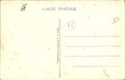Ak Marly le Roi Yvelines, Aquädukt