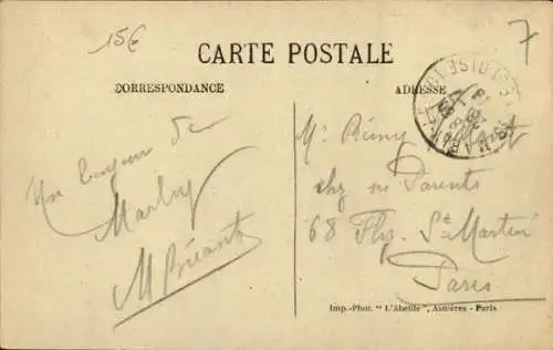 Ak Marly le Roi Yvelines, L'Abeile