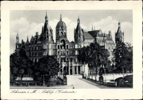 Ak Schwerin in Mecklenburg, Schloss