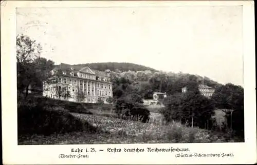 Ak Lahr im Schwarzwald, Erstes deutsches Reichswaisenhaus