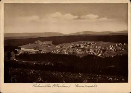 Ak Hahnenklee Bockswiese Goslar im Harz, Panorama