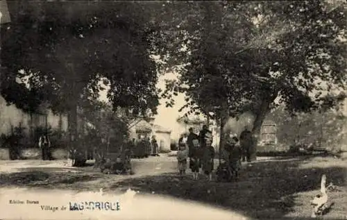 CPA Lagarrigue Lot-et-Garonne, Village