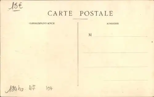 CPA Lagarrigue Lot-et-Garonne, Village