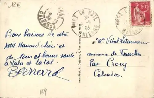 CPA Pré en Pail Mayenne, La Grande Rue
