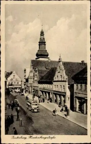 Ak Tschernjachowsk Insterburg Ostpreußen,  Hindenburgstraße