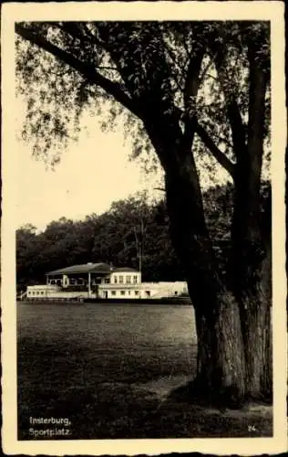 Ak Tschernjachowsk Insterburg Ostpreußen, Sportplatz