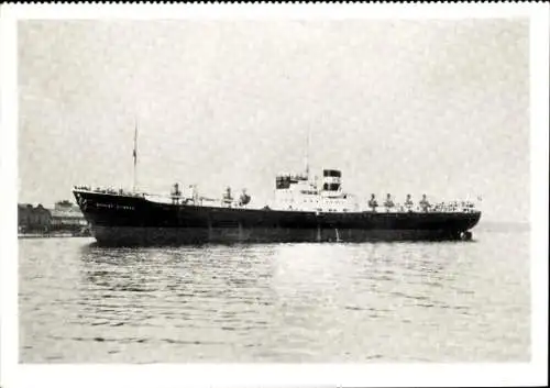 Ak MS Mathias Stinnes, beim Einlaufen in New Orleans