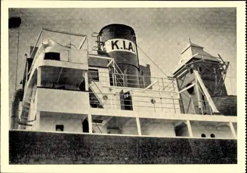 Ak Dampfer Masuren, Brücke, Poseidon-Reederei