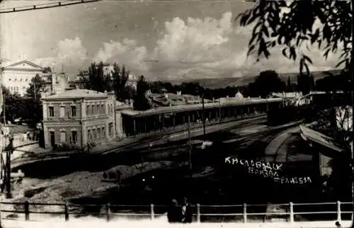 Foto Kislowodsk Russland, Bahnhof