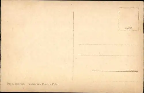 Ak Pola Kroatien, Arcb dei Sergi, Passanten an einem Torbogen