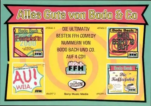 Ak Moderator Robert Treutel, Portrait, Autogramm