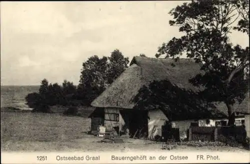 Ak Ostseebad Graal Müritz, Bauerngehöft