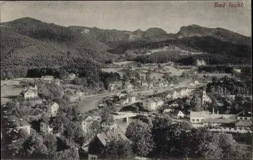Ak Bad Ischl in Oberösterreich, Gesamtansicht