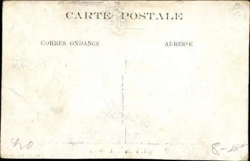 Ak Laon Aisne, La Gare