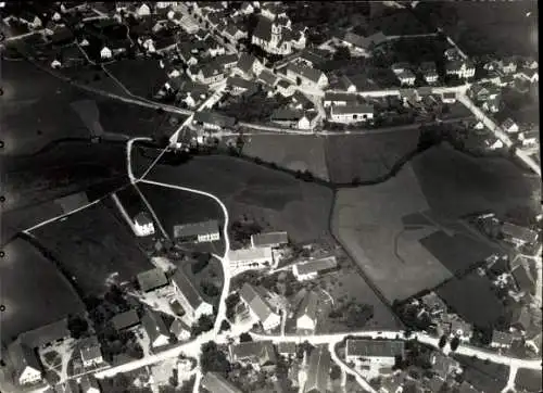 Foto Ziemetshausen in Schwaben, Fliegeraufnahme