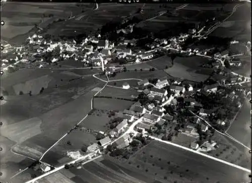 Foto Ziemetshausen in Schwaben, Fliegeraufnahme