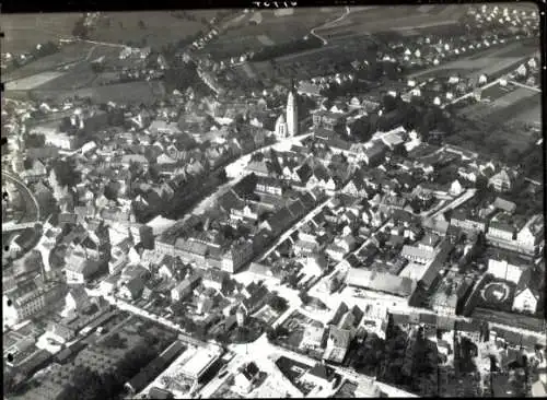 Foto Pfaffenhofen an der Roth Mittelschwaben, Fliegeraufnahme