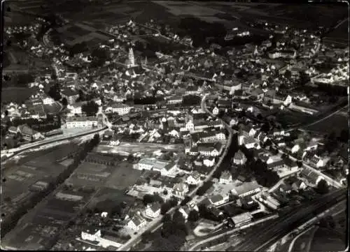 Foto Pfaffenhofen an der Roth Mittelschwaben, Fliegeraufnahme