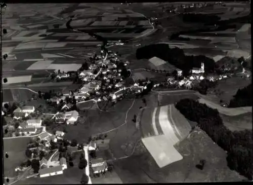 Foto Ort bei Pfaffenhofen Deutschland, Fliegeraufnahme