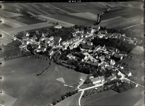 Foto Stetten Achstetten in Oberschwaben, Luftbild vom Ort