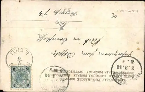 Künstler Ak Kaiser Franz Josef I., Porträt