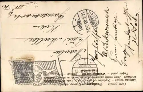 Ak Porträt einer jungen Frau, Braune Haare