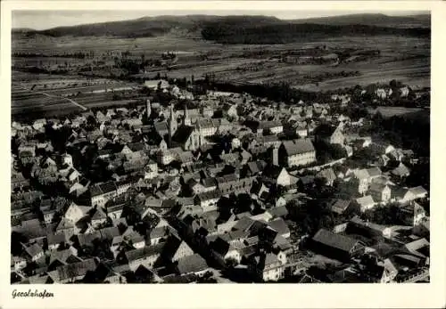 Ak Gerolzhofen in Unterfranken, Fliegeraufnahme