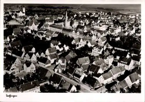 Ak Trossingen auf der Baar, Fliegeraufnahme