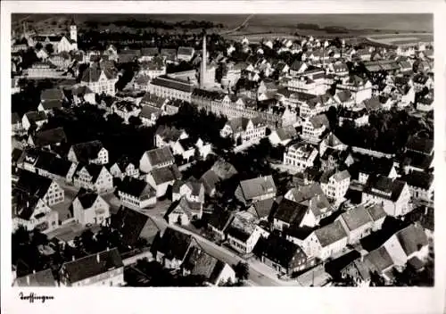 Ak Trossingen auf der Baar, Fliegeraufnahme