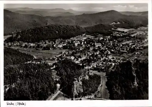 Ak Dahn in der Pfalz, Fliegeraufnahme
