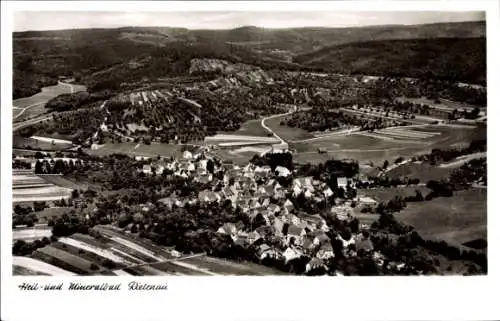 Ak Rietenau Aspach in Württemberg, Fliegeraufnahme