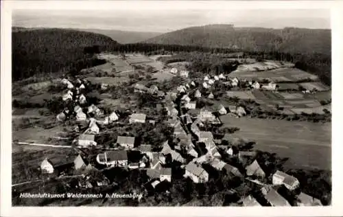 Ak Waldrennach Neuenbürg an der Enz Schwarzwald, Fliegeraufnahme