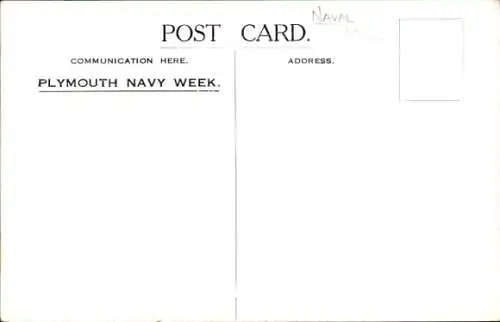 Ak Kriegsschiff Royal Navy, The Torpedo is just leaving the Tube