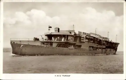 Ak Kriegsschiff Royal Navy, HMS Furious