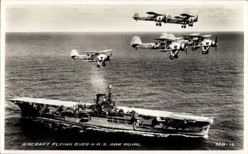 Ak Kriegsschiff Royal Navy, HMS Ark Royal, Aircraft