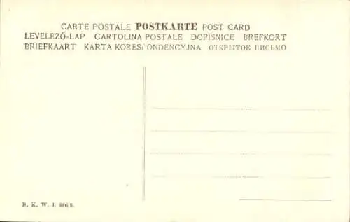 Künstler Ak Frau, Pferd, Katze