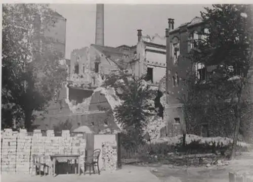 Original Foto Berlin Kreuzberg, Schultheiß Brauerei, um 1946, ca. 13 x 18 cm
