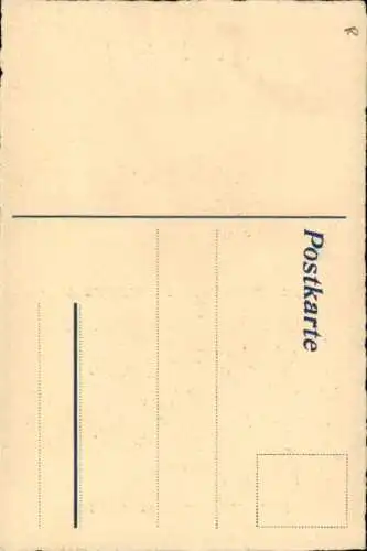 Passepartout Ak Frohe Pfingsten, Kanu
