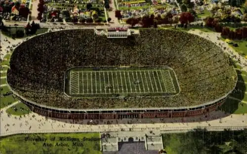 PC Ann Arbor Michigan USA, University of Michigan Stadium