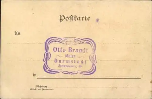 Ak Kleines Kind, Gemaltes Porträt